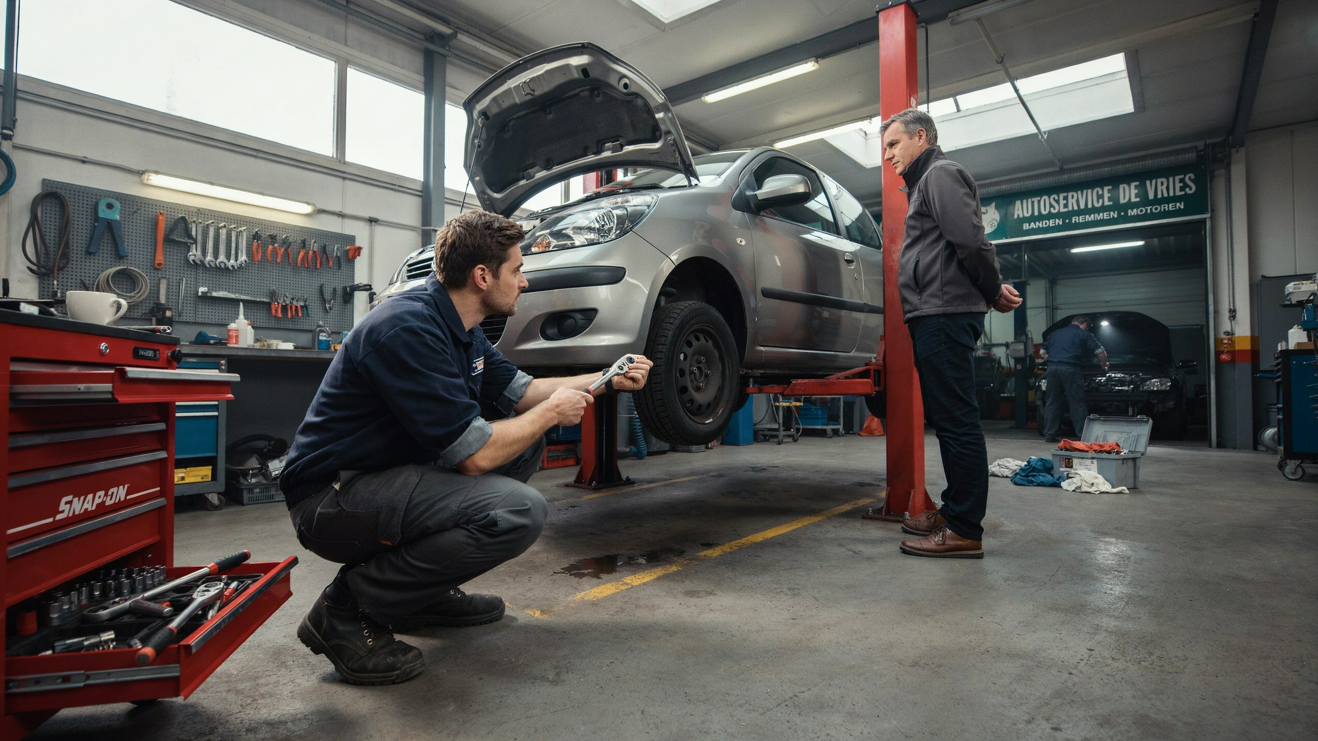 Auto onderhoud en reizen